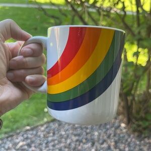 F.T.D. Rainbow mug